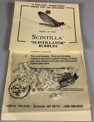 Scintillator Bubbles