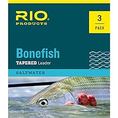 Rio Bonefish Leader - 3 pack