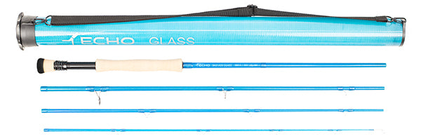 Echo Bad Ass Glass Quickshot Rod with tube - Wilkinson Fly Fishing LLC