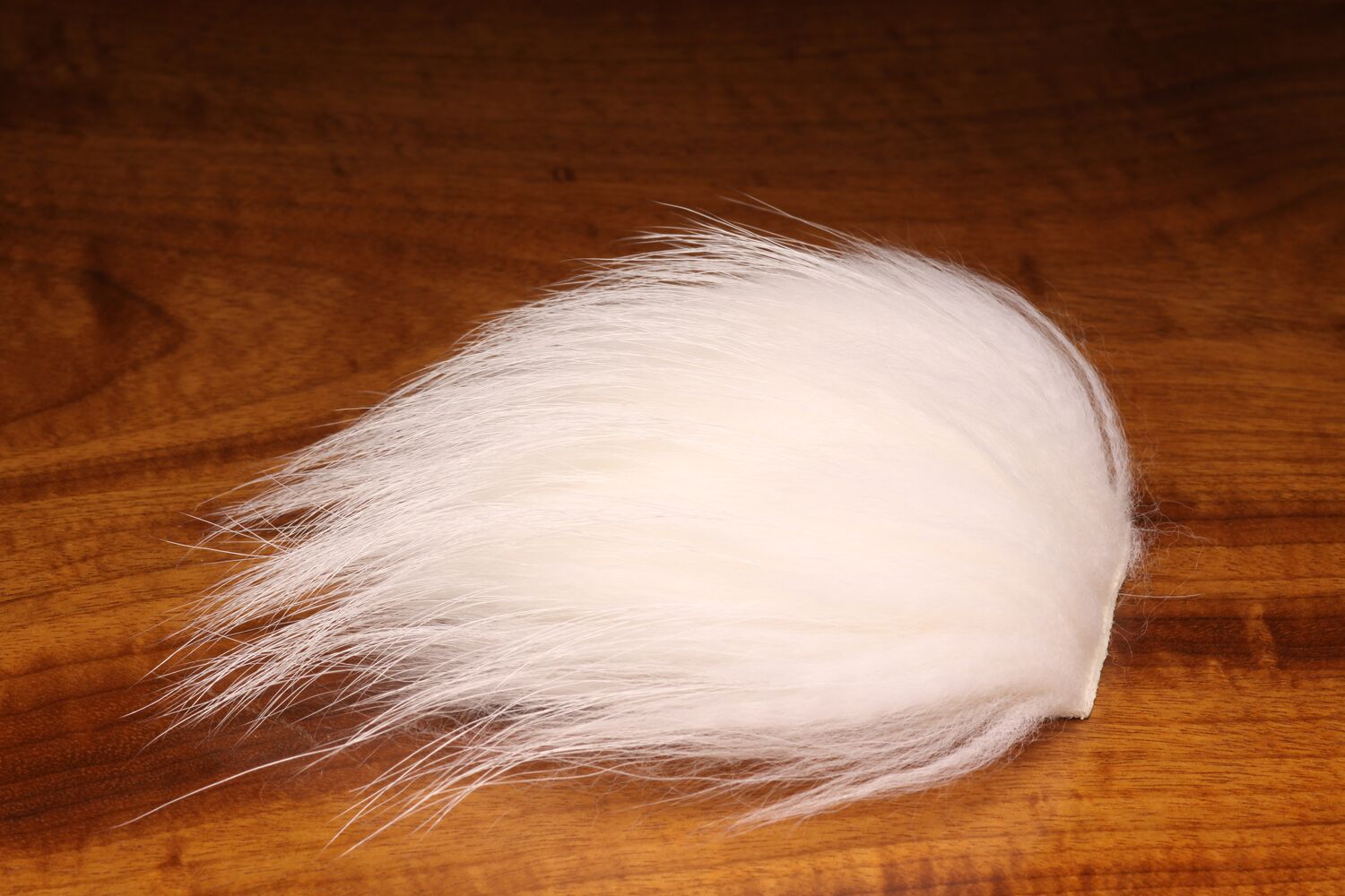 White Finnish Raccoon Body Fur Piece