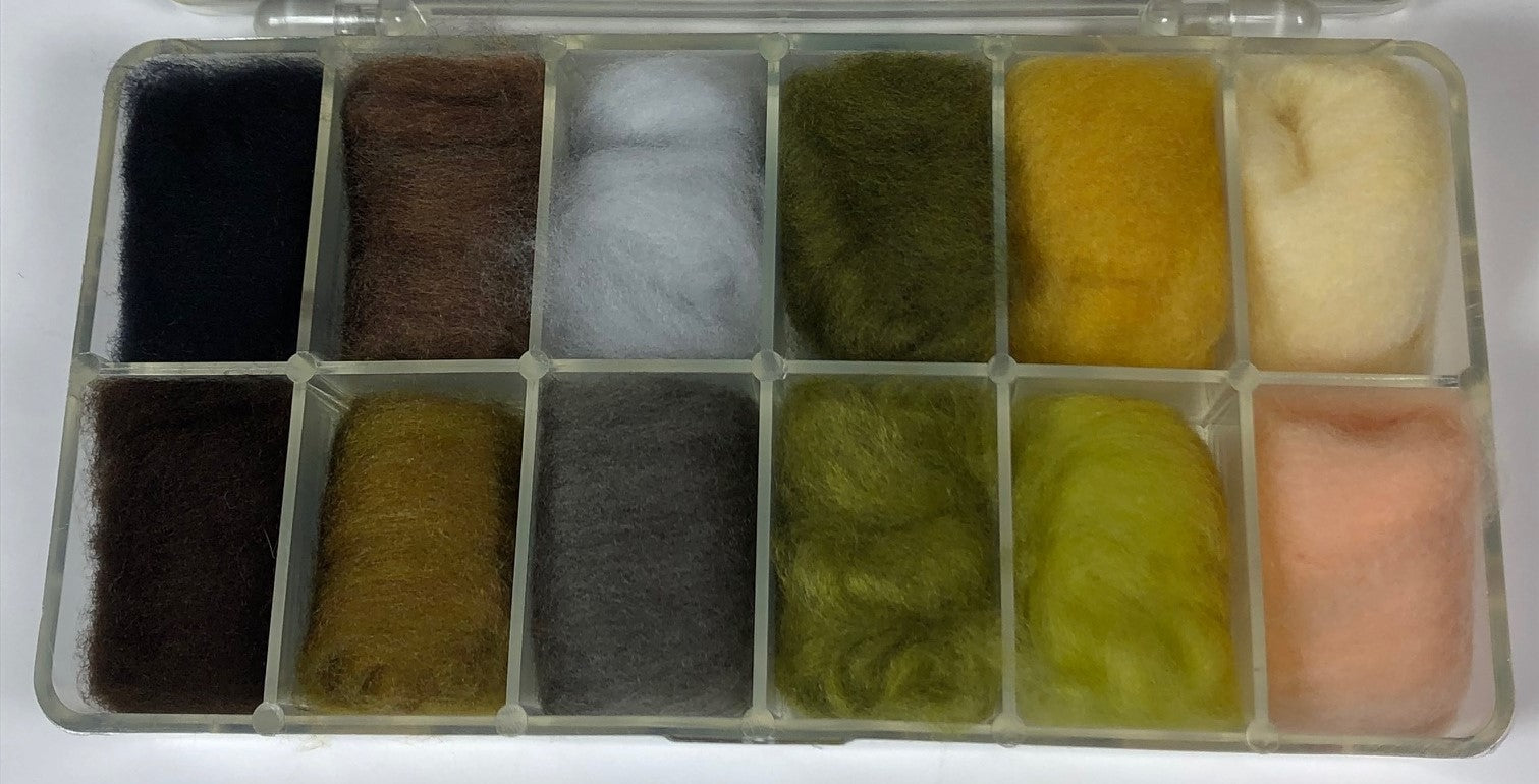 Super Fine Water Proof Dry Fly Dubbing Dispenser