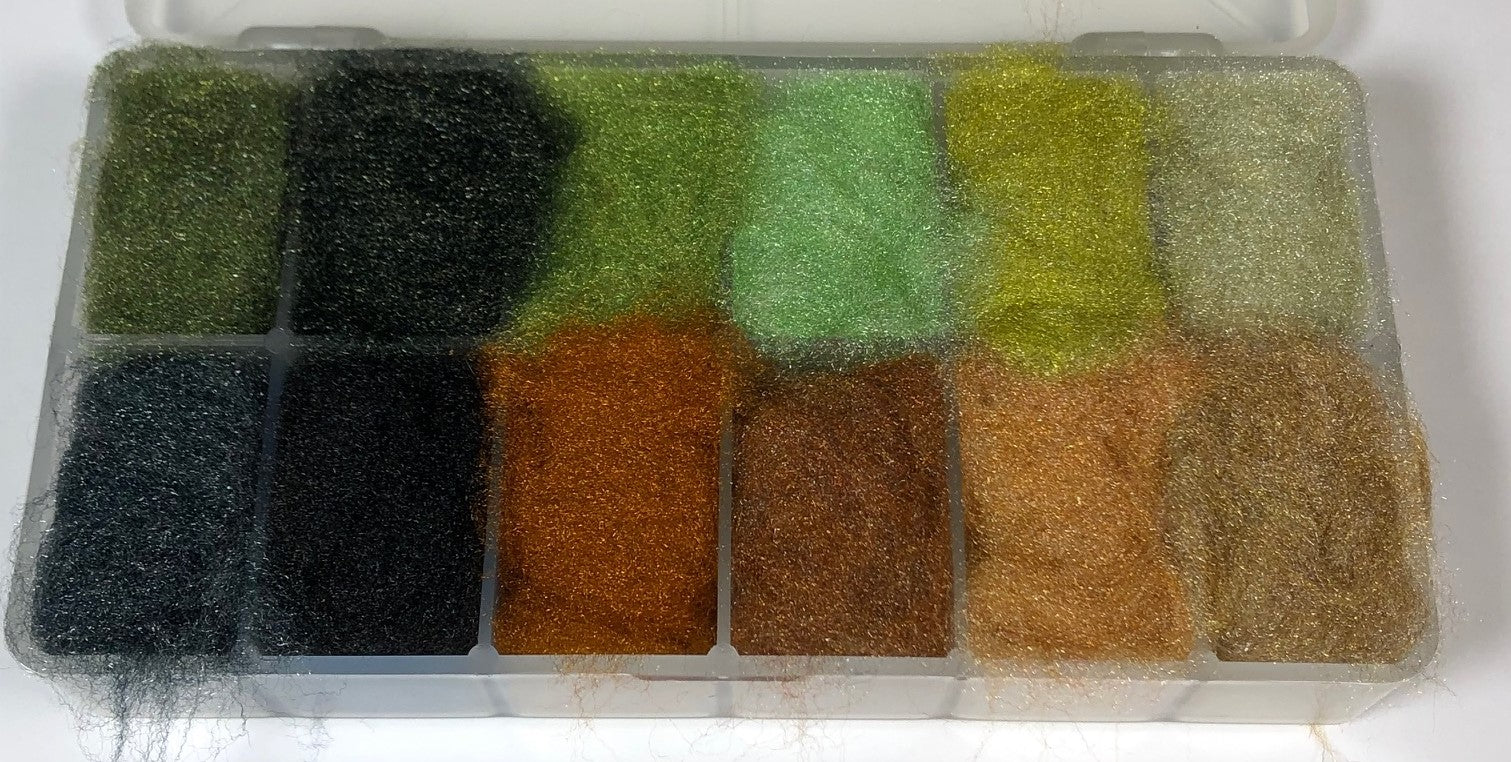 Antron #2 Dubbing Blends Dispenser