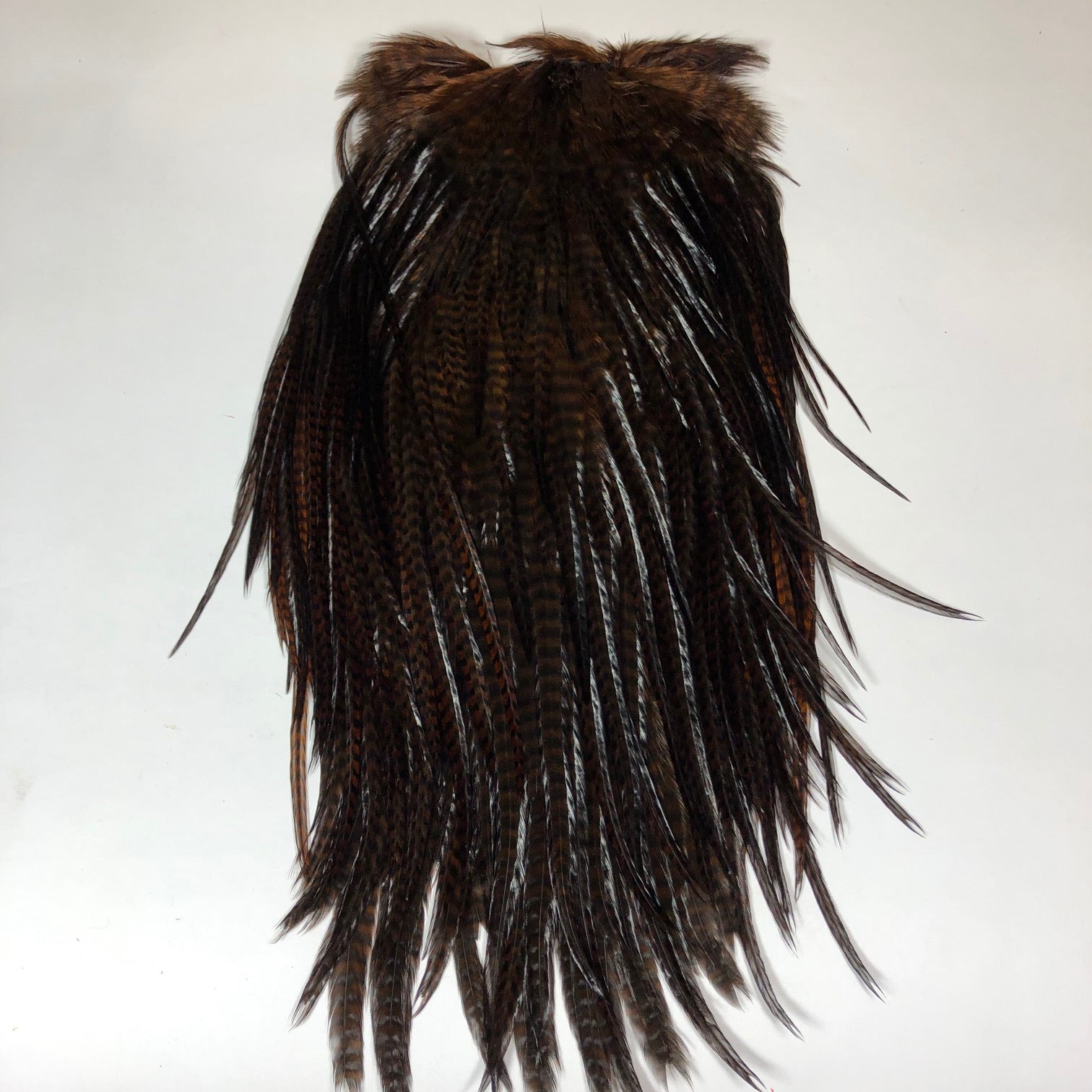 Dyed Grizzly Saddle Patches