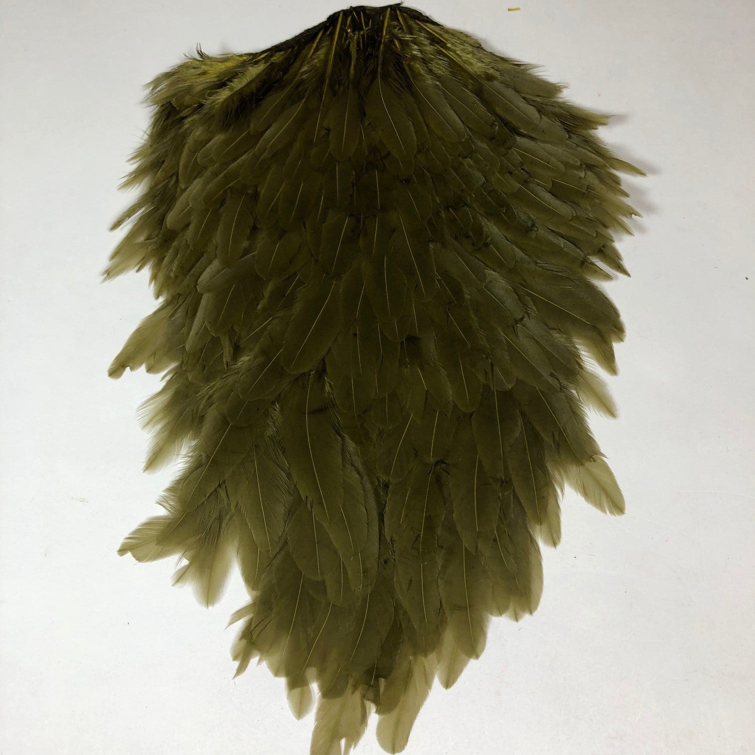 Genetic Hen Saddle - Dark Olive