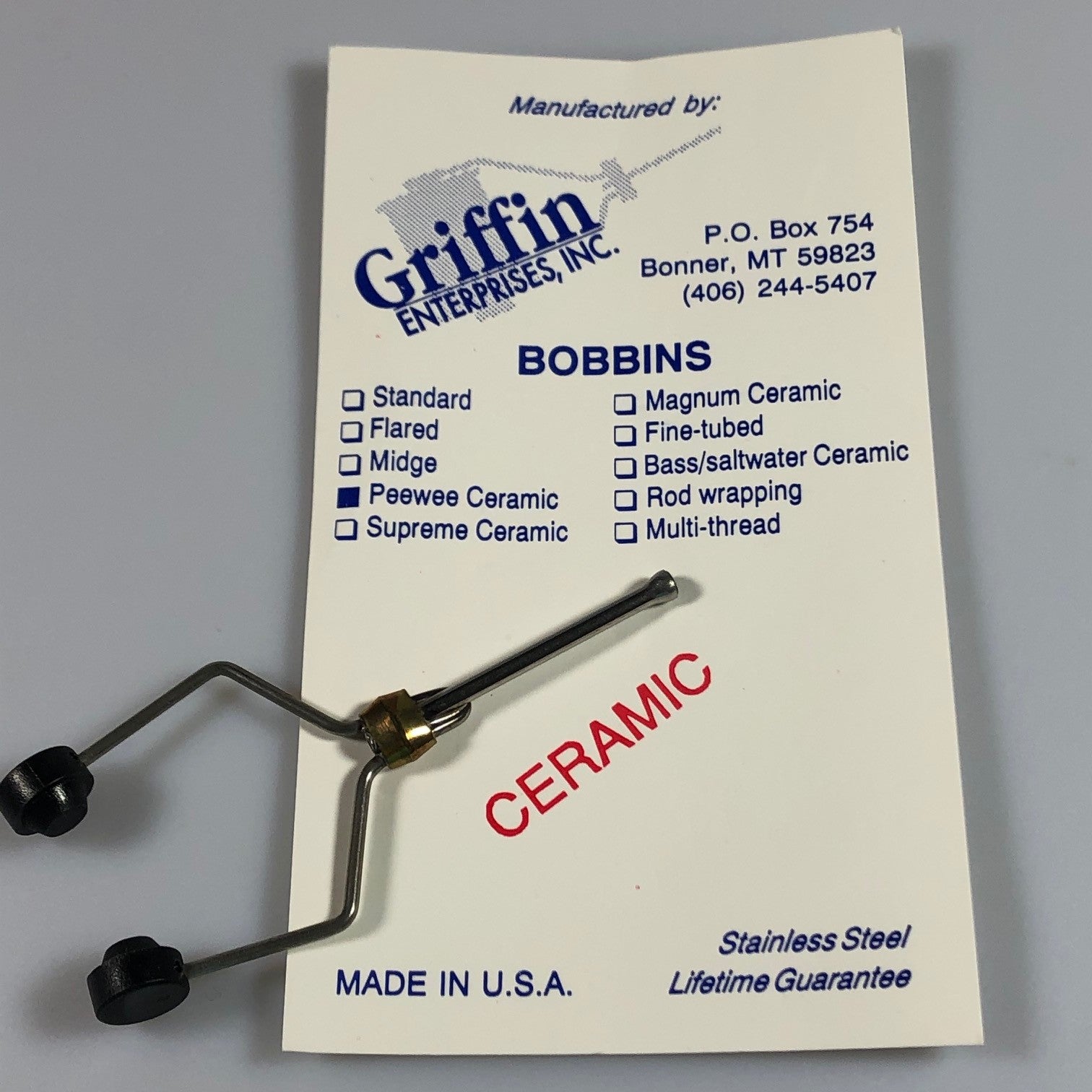 Griffin Peewee Ceramic Bobbin