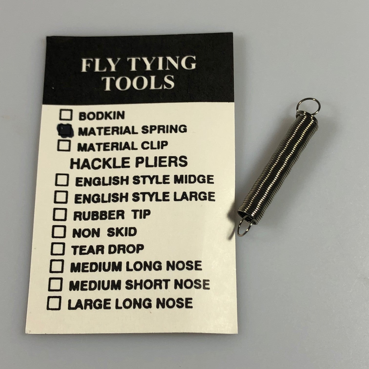 Fly Tying Tools Material Spring