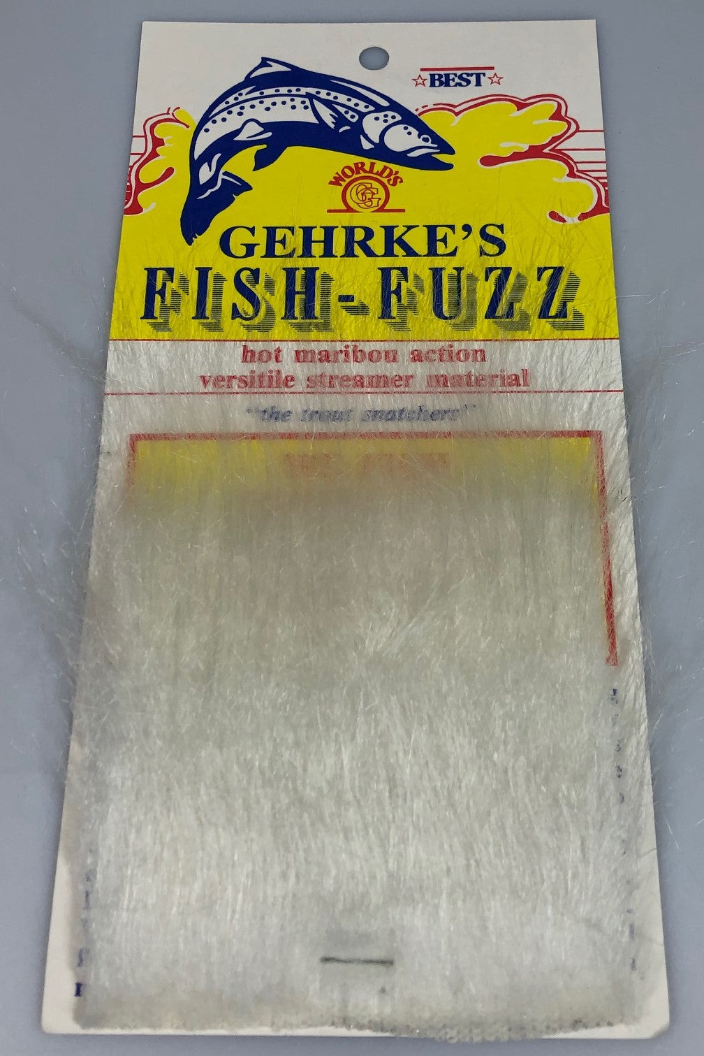 Gehrke's Fish-Fuzz - Polar Bear White