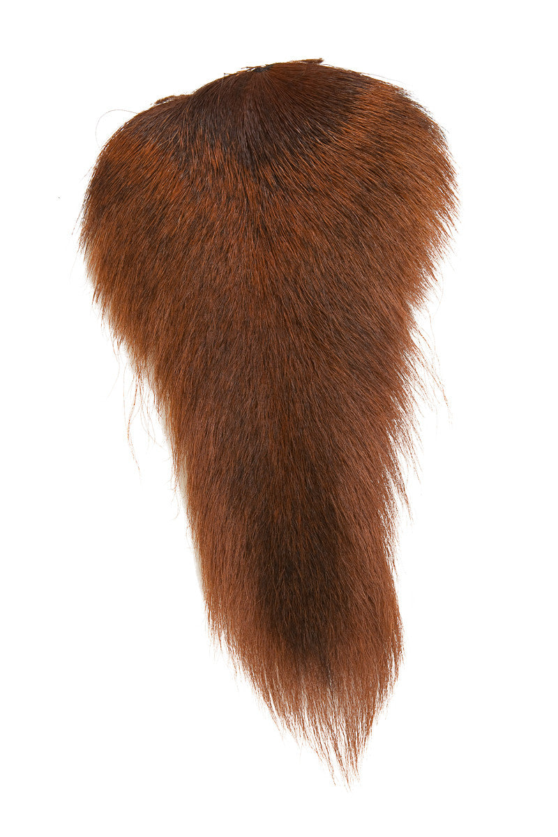 Hareline Dubbin Large Northern Bucktail – Yellow Dyed Natural Hair For Fly Tying