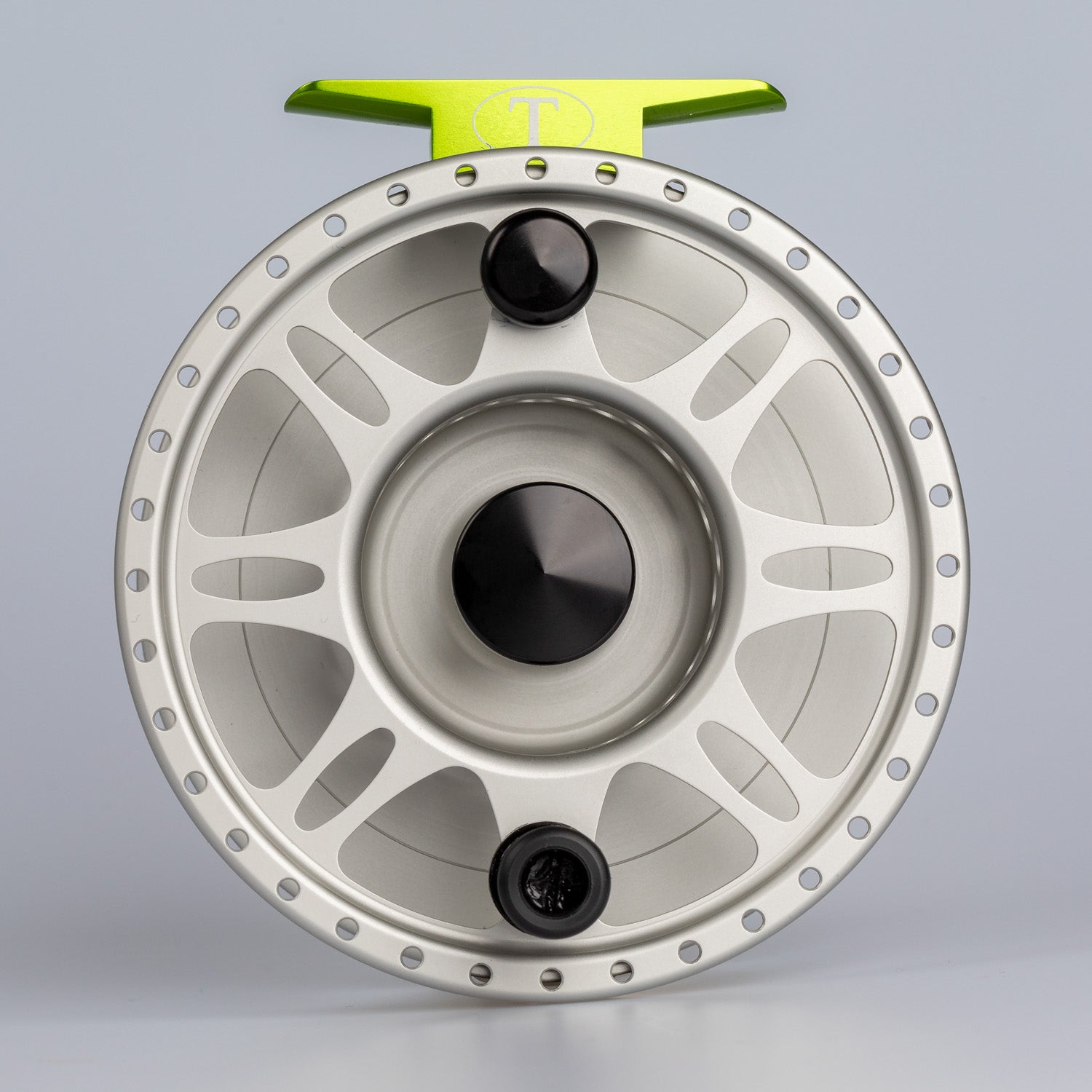 arctic silver fly reels Shilton SR9 (8-9wt) in Titanium but with a small facelift and some new features Tibor Reels - The Riptide