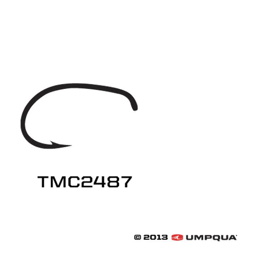 Tiemco 2487 Nymph Fly Hooks
