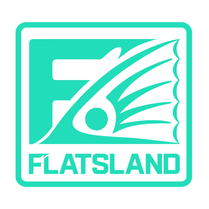 Fin Squared Vinyl Decal - 4"