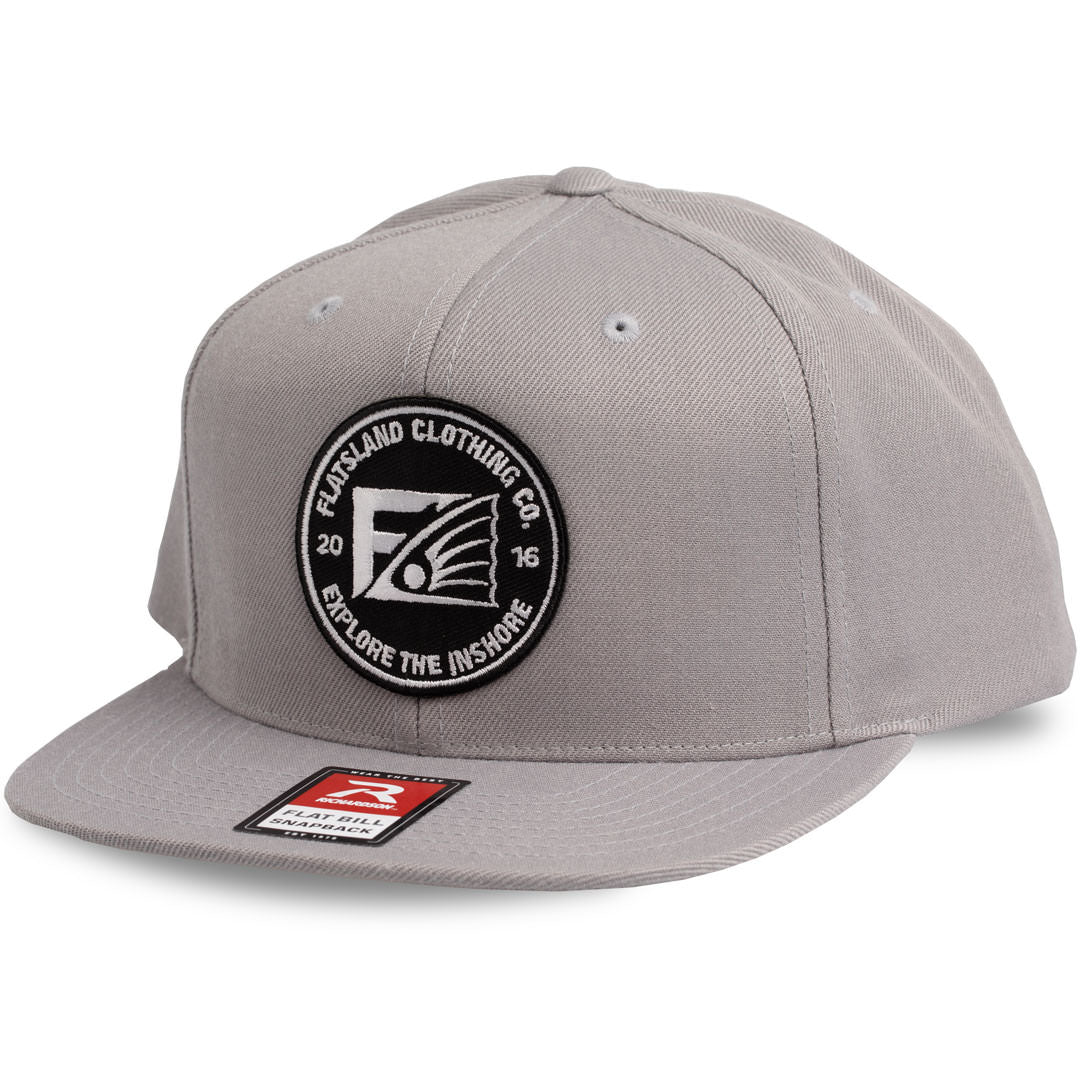 Flatsland Smooth Waters Flat Bill Snapback Hat