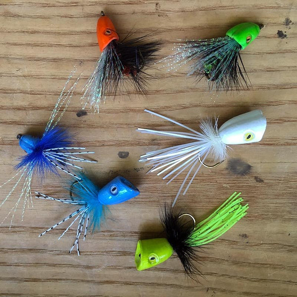 Surface Seducer® Double Barrel™ popper & slider body - Wilkinson Fly ...