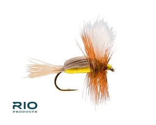 Rio Freshwater Fly - Royal Humpy Yellow #12 (U.S Only)